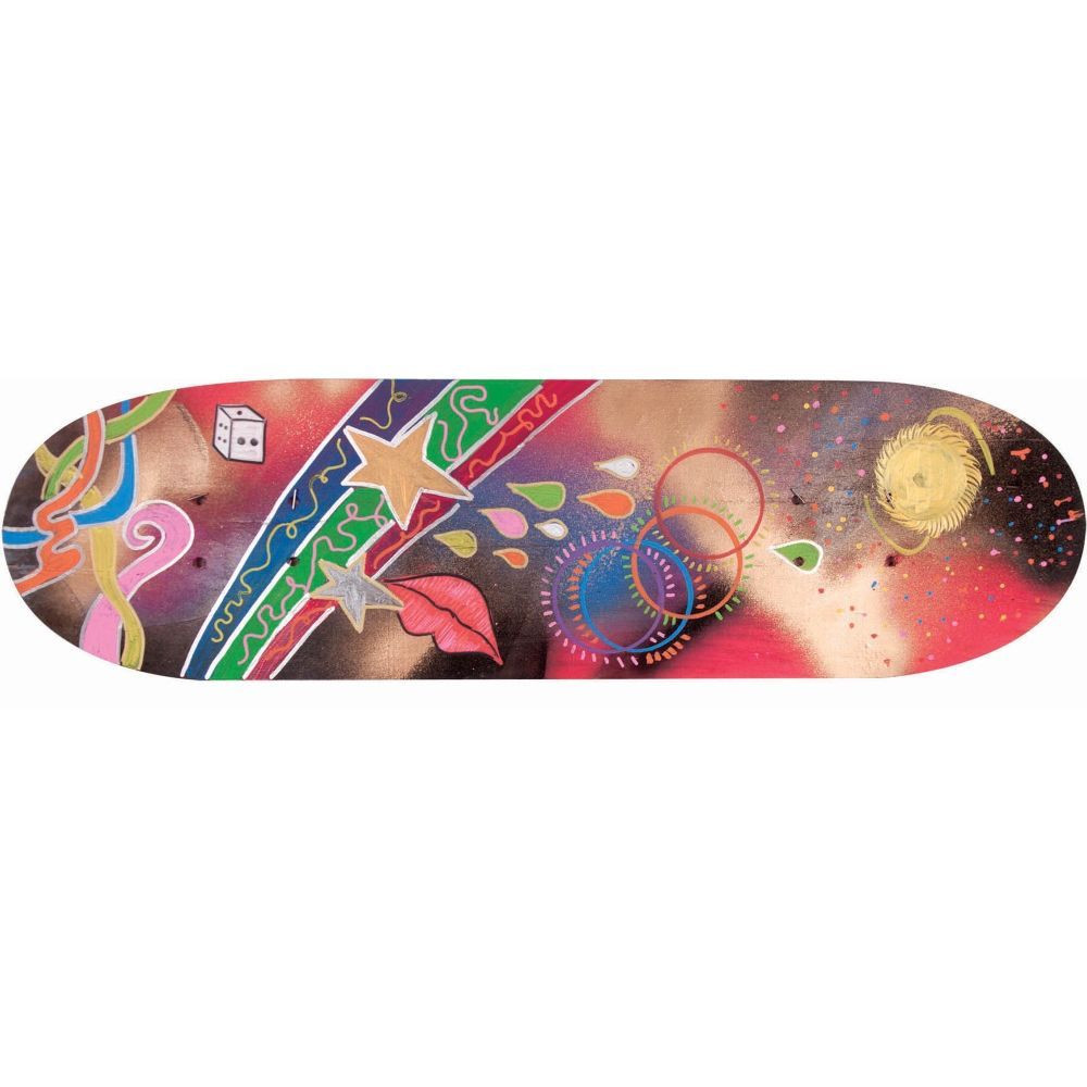 ZART SKATEBOARD DECK BLANK Brown 80x20cm